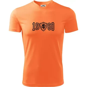 Pánské tričko Narozeninový motiv - znak - 1960 - Pánské triko Fantasy sportovní (dresovina) - M ( Neon mandarine )