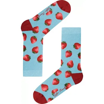 Pánské ponožky Dámské ponožky John Frank WJFLSFUN54 Sv. modrá UNI