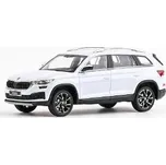 ABREX Škoda Kodiaq FL (2021) Bílá Moon Metalíza 1:43