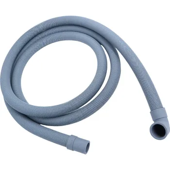 Hadice vypouštěcí 2,5 m, rovná - koleno, pračka