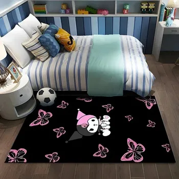 Koberec Roztomilý kulatý koberec Kuromi | dětský koberec, protiskluzová podložka - 15 , 40X60CM