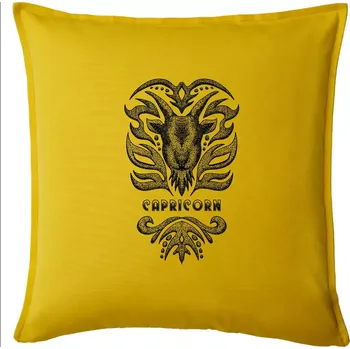 Polštář Capricorn - vintage - Polštář 50x50 - 50x50 - Pouze potah ( Žlutá )