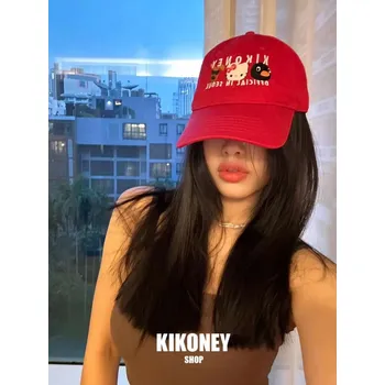 Kšiltovka Dětská či dívčí hello kitty kšiltovka bavlněná | letní čepice, dívčí kšiltovka - A