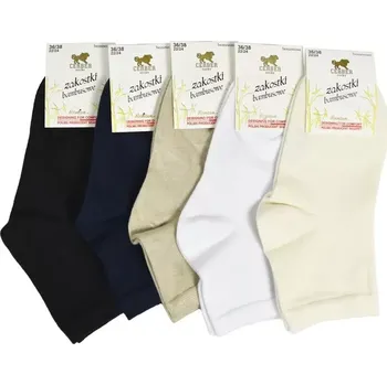 DÁMSKÉ BAMBUSOVÉ PONOŽKY 1258 granát 36/38