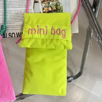 Stylová barevná taška přes rameno | dívčí kabelka, kapsička na mobil - A2