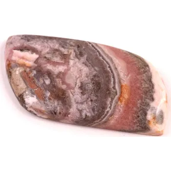 Korálek Kabošon Rhodochrosite Pyrite č.2975 (42x22x6mm)