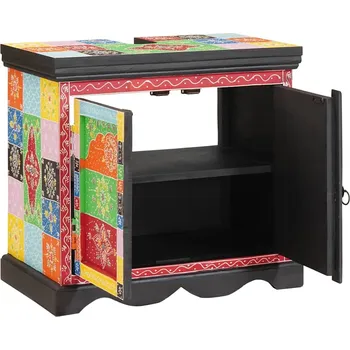 Koupelnový nábytek Skříňka pod umyvadlo s úložištěm Hnědá 60 x 35 x 55 cm IM_4017584