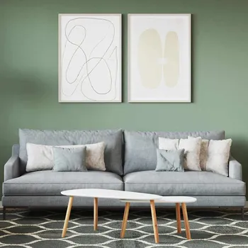 barva na zeď Barva na stěny Zelená 16,5 x 16,5 x 16 cm Tisk na zeď IM_4008524