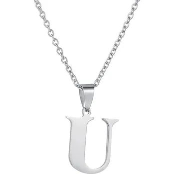 Náhrdelník Řetízek s písmenem pro muže i ženy | náhrdelník - U