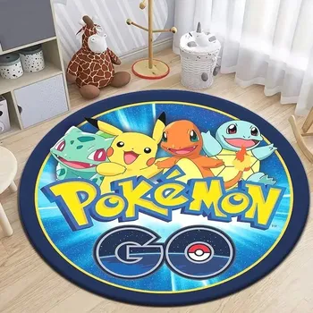 Koberec Pokemon kulatý koberec do pokojíčku | koberec, podložka - 3 , 80x80cm