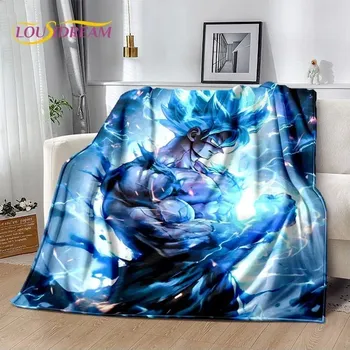 deka Anime dragon ball flanelová deka | měkká deka, anime přehoz - 9 , 100x130CM