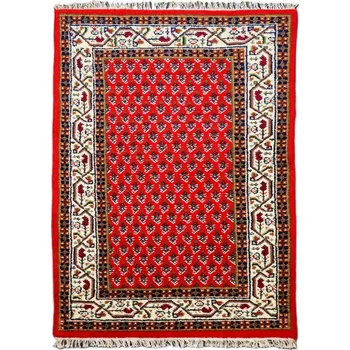 Koberec Kusový ručně tkaný koberec Mir red, 90x160, červená, ložnice, Asra - 1 rok na vrácení + DOPRAVA ZDARMA k Vám i zpět