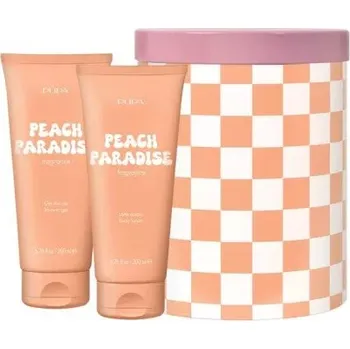 Kosmetická sada PUPA Milano Dárková sada Peach Paradise Happy Box Kit 2