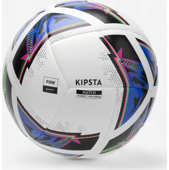 Fotbalový míč KIPSTA Fotbalový míč Hybride 2 FIFA Quality Match Ball velikost 5 5 BÍLÁ