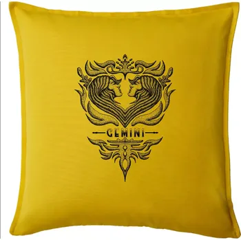 Polštář Gemini - vintage - Polštář 50x50 - 50x50 - Pouze potah ( Žlutá )