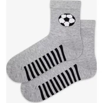 Pánské oblečení CHLAPECKÉ VZOROVANÉ PONOŽKY 11-15 LET W020 ceylan 33/35