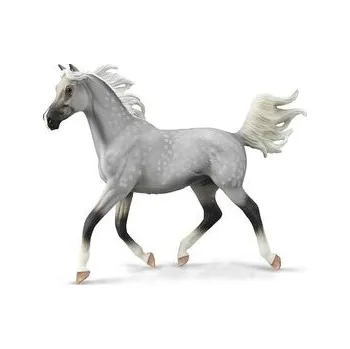 Figurka Półarabski ogier maści szaroczarnej
