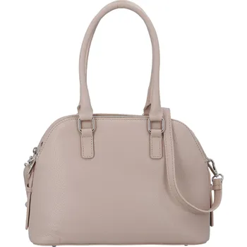 Dámská kožená kabelka světle růžová - Delami Vera Pelle Sallva růžová