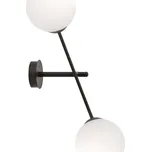 ORNO Černobílá nástěnná svítidla E14 2x40W