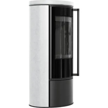 KRATKI ERIK 5,5 kW 150 akumulační keramika WHITE NATURAL P BLACK BA1