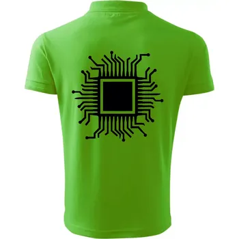 Pánská košile Procesor - Polokošile pánská Pique Polo 203 - 4XL ( Apple Green )