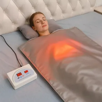 Masážní přístroj Infračervená sauna deka na tvarování postavy a detoxikaci těla - 650 W