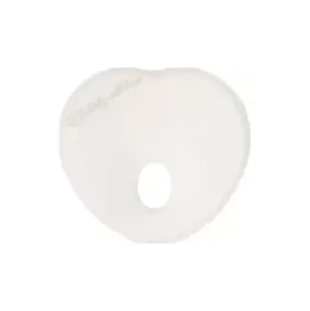 Polštář KikkaBoo Ergonomický polštářek z paměťové pěny Heart Airknit White (31106010128KB)