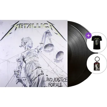 Pánské tričko Metallica - And Justice For All (2 LP) SET L