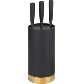 Kuchyňský nůž ECHTWERK Sada nožů v bloku, 4dílná (zlatá)