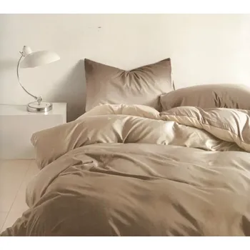 Povlečení DOPRODEJ POSLEDNÍ SADY ! LUXUSNÍ BAVLNĚNÉ OBOUSTRANNÉ POVLEČENÍ na 2 postele 140x200/70x90 cm - SENDIA SVĚTLE - ŠEDÉ