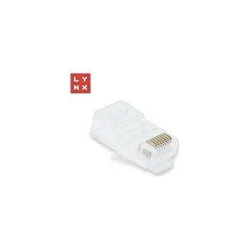 Kabel LYNX konektor UTP Cat5e, 50µ, 100ks