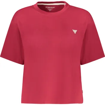 Dámské tričko Dámské červené crop tričko GUESS JEANS Other 3395019