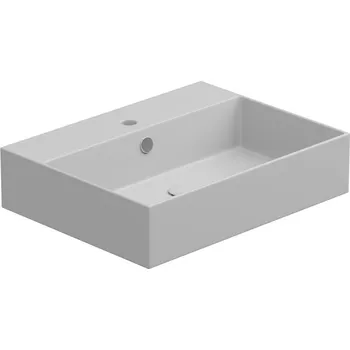 Umyvadlo Umyvadlo Zenith BW 60 hranaté, keramické, bílé lesklé, 60x46 cm, ZELAVBW60000