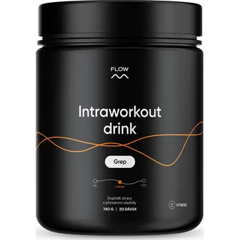 Iontový nápoj Flow nutrition Intraworkout drink - grep 740 g / 20 dávek + 2 měsíce na vrácení zboží