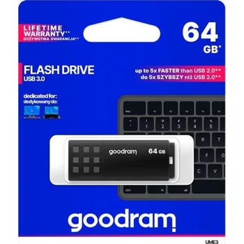 USB flash disk GOODRAM USB klíč 64GB TGD-UME3-0640K0R11