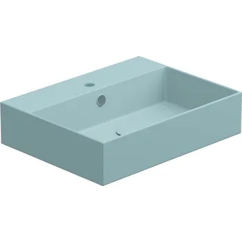 Umyvadlo Zenith BW 60 hranaté, keramické, ice matné, 60x46 cm, ZELAVBW60037