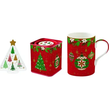 Vánoční dekorace Easy Life Dárková sada na čaj Jingle Bells