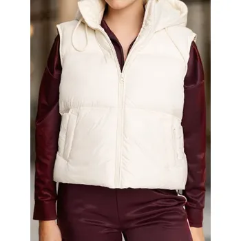 Sinsay - Vesta - krémová - 545FH-01X - 545FH-01X-XXL