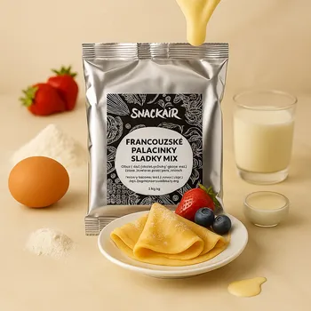 SnackAir Francouzské palačinky mix (sypká směs) 1 kg