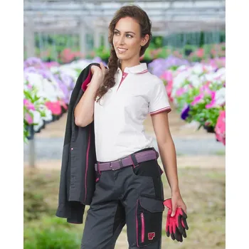 pracovní tričko Dámská polokošile ARDON FLORET bílá bílá XL