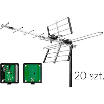Televizní anténa DVB-T anténa ATD32S VHF/UHF MUX8 směrová pasivní 20-balení