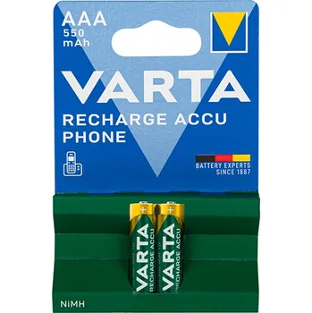 Článková baterie Baterie R3 Ni-MH AAA 550mAh VARTA PHONE