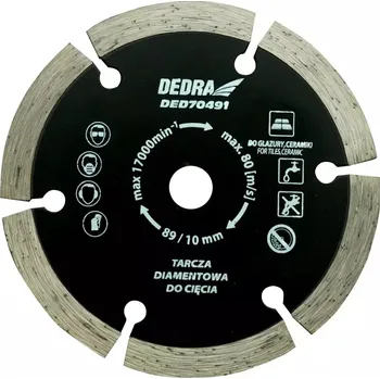 Řezný kotouč DEDRA Diamantový kotouč DED70491