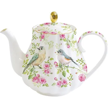 Konvice na čaj Easy Life Spring Time Porcelánová konev 800 ml