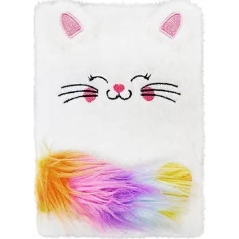 Blok Plyšový blok - Kočička s ocáskem - Albi