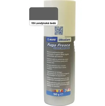 Průmyslové lepidlo Mapei ULTRACARE FUGA FRESCA 119 LONDÝNSKÁ ŠEDÁ 0,16 kg - 5LF011934IT