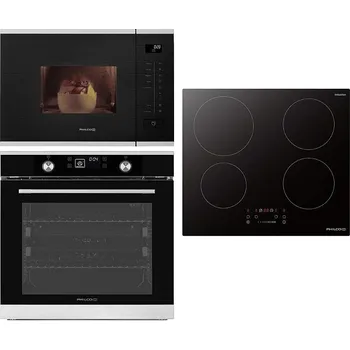 Set domácích spotřebičů Vestavný set Set Philco PHD 640 EPSB + Philco PMD 2012 BiX + Philco POB 789 BX + sleva 20 % při použití kódu