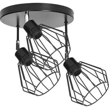 ORNO Černé pohyblivé stropní svítidlo 3x60W E27