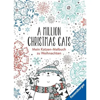 První čtění A Million Christmas Cats: Mein Katzen-Malbuch zu Weihnachten - Bigwood, John
