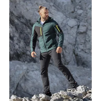 Softshellová bunda ARDON®CITYCONIC® tmavě zelená S zelené odstíny 4XL